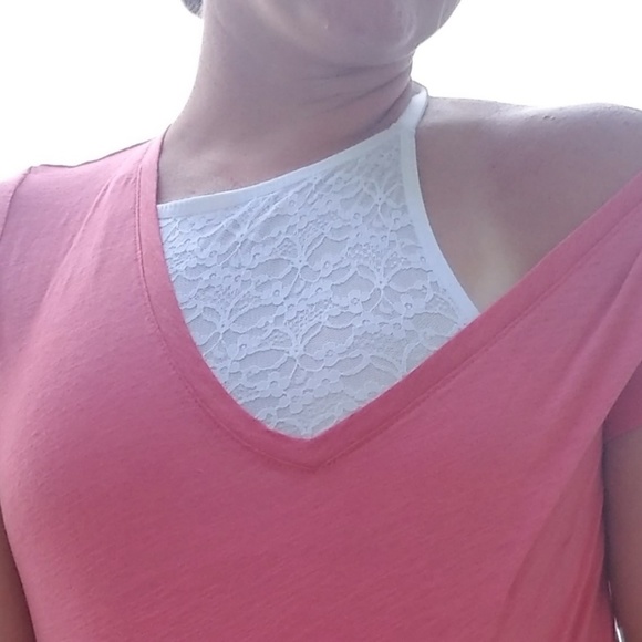 Anemone white high neck lace bralette - Picture 3 of 8